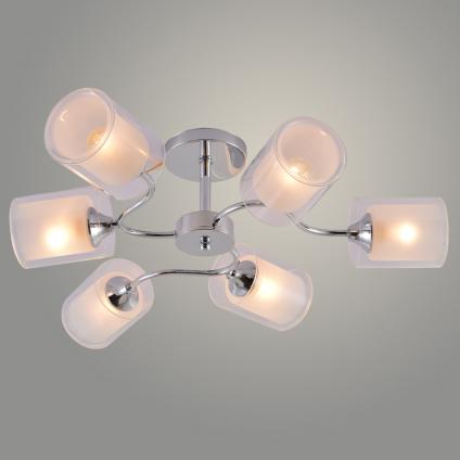 Люстра XA1610/6 CR хром 6х60W E27 d660 h170, HN25